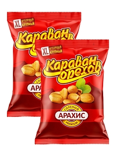 Арахис Караван орехов 50г соленый