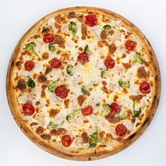 Пицца с курицей и брокколи 1000г СП