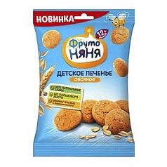Печенье ФрутоНяня 50г овсяное