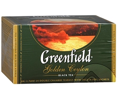 Чай Гринфилд 25пак Голден цейлон 