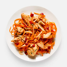 Салат Хе из курицы 150г Корона Фуд