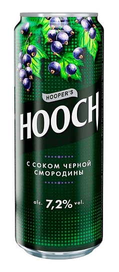 Коктейль Хууч черная смородина 6,5% 0,45л ж/б Россия