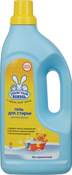 Гель для стирки Ушастый нянь 1,2л