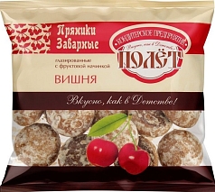 Пряники Полет 300г вишня