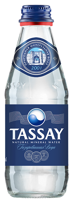 Вода газ Тассай 0,25л ст Узбекистан