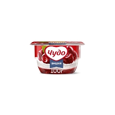 Творог Чудо 4,2% 100г вишня БЗМЖ