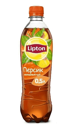 Чай Липтон 0,5л персик