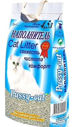 Наполнитель Пусси-Кэт 4,5л цеолитовый 