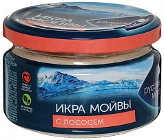 Икра мойвы Русское Море 180г с лососем 