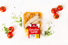 Колбаски на гриле с капустой и картофелем 300г У Палыча