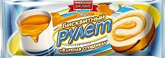 Рулет Русский бисквит 175г вар сгущенка