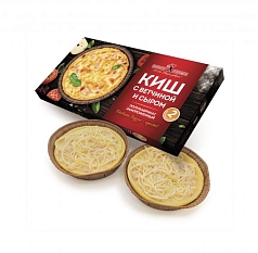 Киш Фабрика Качества 270г ветчина/сыр