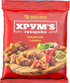 Сухарики Хрумс 40г шашлык