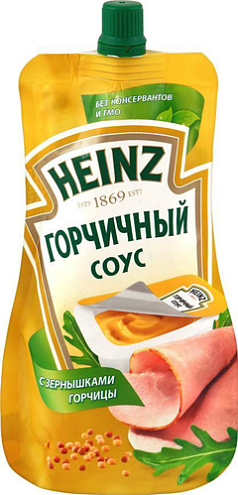 Соус Хайнц 200г м/у горчичный