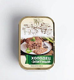 Холодец Элитный с хреном 350г Родной Продукт