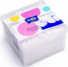 Ватные палочки Белла 1/200шт