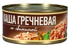 Каша Сохраним традиции 0,325г гречка/свинина