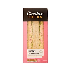 Сэндвич-ролл Ветчина/сыр 170г Корона Фуд