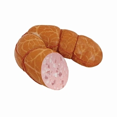 Колбаса вареная Телячья в синюге 1кг Новорижский