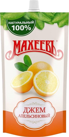 Джем Махеевъ 400г апельсин м/у