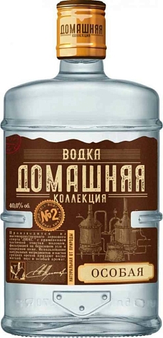 Водка Домашняя коллекция 0,25л 40%