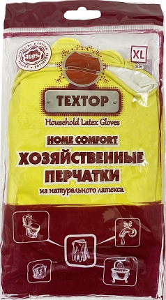 Перчатки хозяйственные Техтор XL 1шт