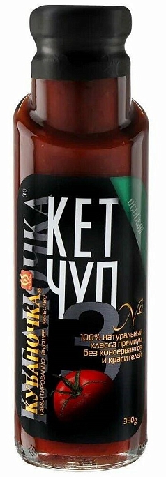 Кетчуп Кубаночка 350г особый ст