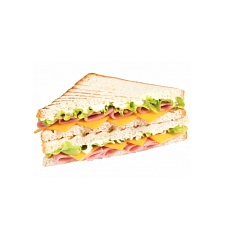Сэндвич с ветчиной 1шт