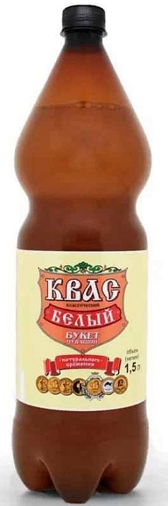 Квас Букет чувашии 1,5л белый