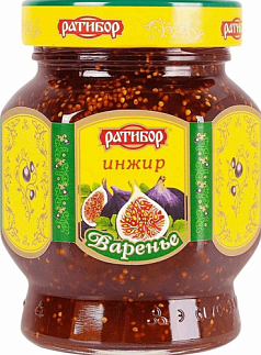 Варенье Ратибор 360г инжир