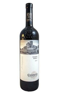 Вино Киммерия Каберне Саперави 0,75л 11-13% кр п/сл