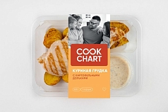 Грудка куриная гриль с картофелем и соусом 220г Кук Чат