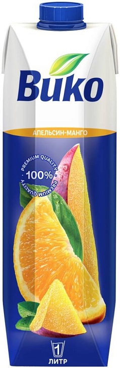 Сок Вико 1л апельсин/манго