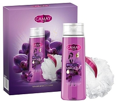 Подарочный набор косметик Камей (гель д/душа+мочалка Шар)