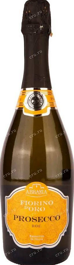 Вино игристое Фиорино д'Оро Просекко Спуманте 0.75 11,5% бел сух Италия