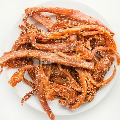 Кальмар рваный со вкусом краба сол/суш 1кг