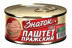 Паштет Знаток 230г пражский
