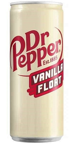 Напиток газ Доктор Пеппер 0,33л ж/б ванила флоат 