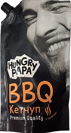 Кетчуп Хангри папа 480г с дымком
