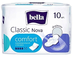 Прокладки Белла Классик Нова Комфорт 10шт