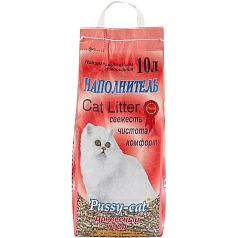 Наполнитель Пусси-Кэт 10л древесный