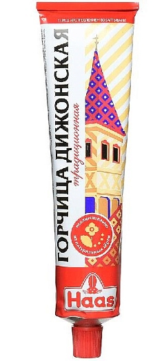 Горчица Хаас 170г дижонская туба