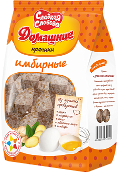 Пряники Сладкая Слобода 350г имбирные