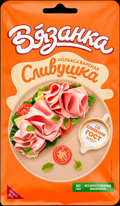 Нарезка Сливушка вареная в/у 110г Вязанка