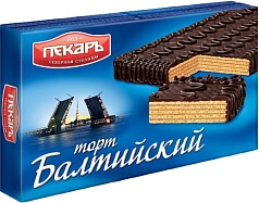 Торт ваф Балтийский 320г