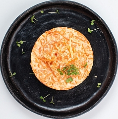 Салат Морковь с сыром и чесноком 