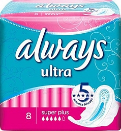 Прокладки Олвейс ультра супер 8шт
