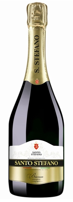 Сидр Санто Стефано 0,75л 7% бел  п/сл