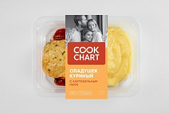 Оладушек куриный с пюре 220г Кук Чат