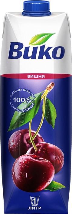 Сок Вико 1л вишня